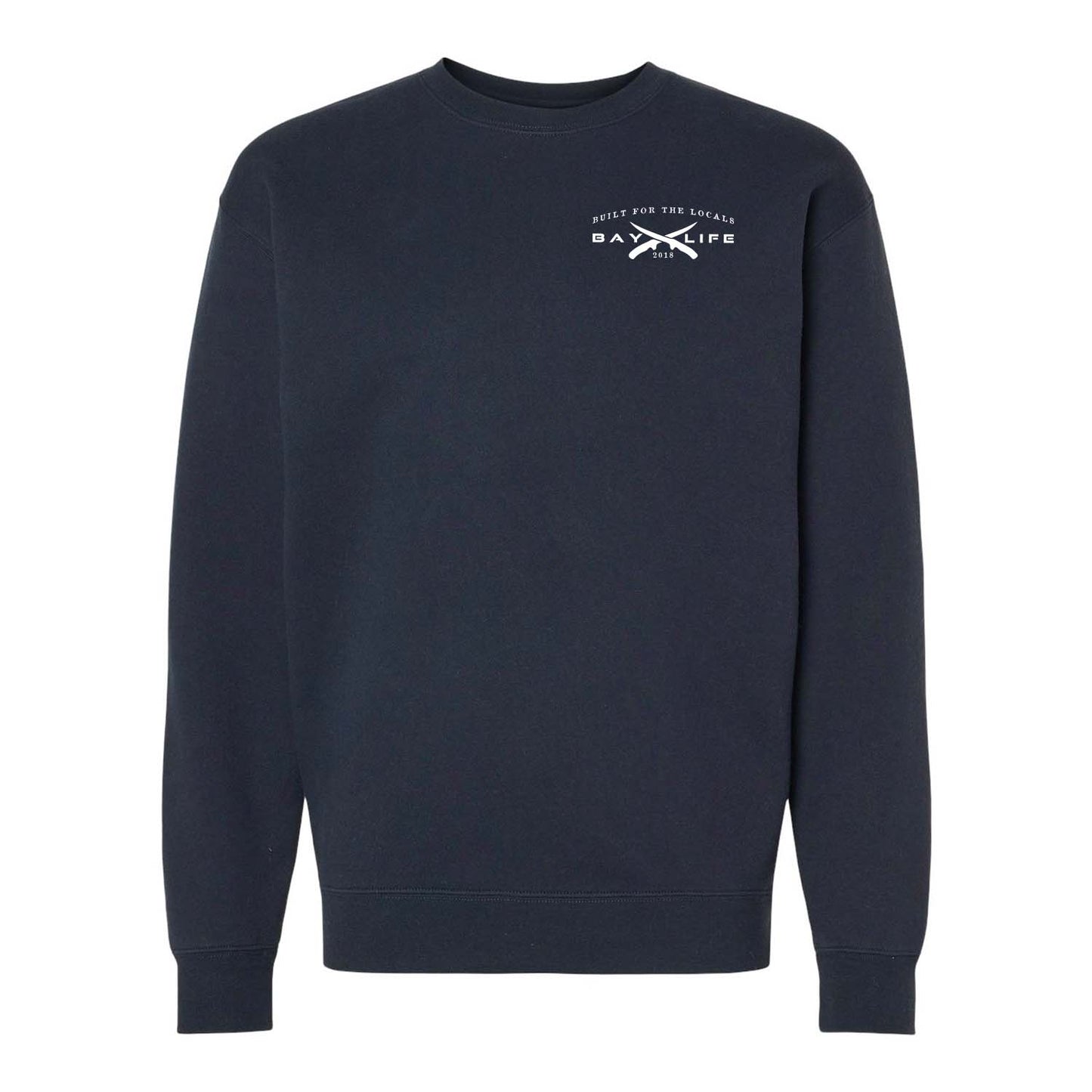 The Naptown | Premium Heavyweight Fleece Crew Neck | Navy