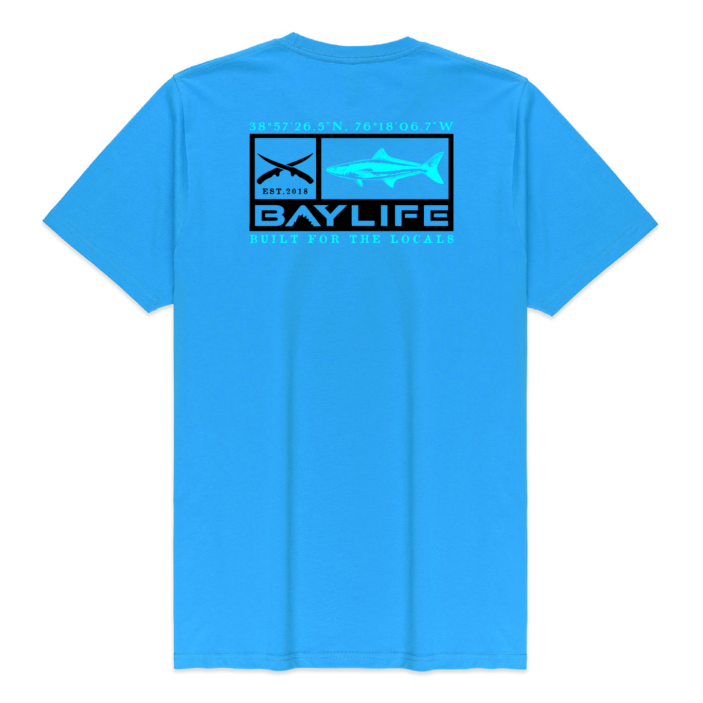 KIPTOPEKE COBIA PREMIUM SHORT SLEEVE SHIRT | SAPPHIRE