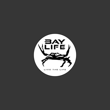 Bay Life Sticker | Crab Circle