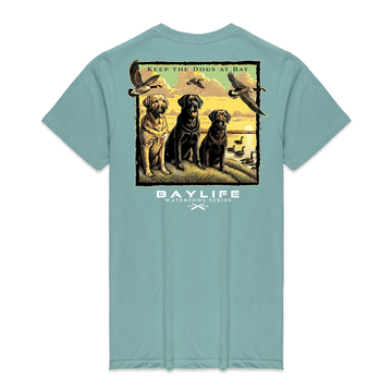 KEEP THE DOGS AT BAY WATERFOWL SERIES PREMIUM SHORT SLEEVE SHIRT