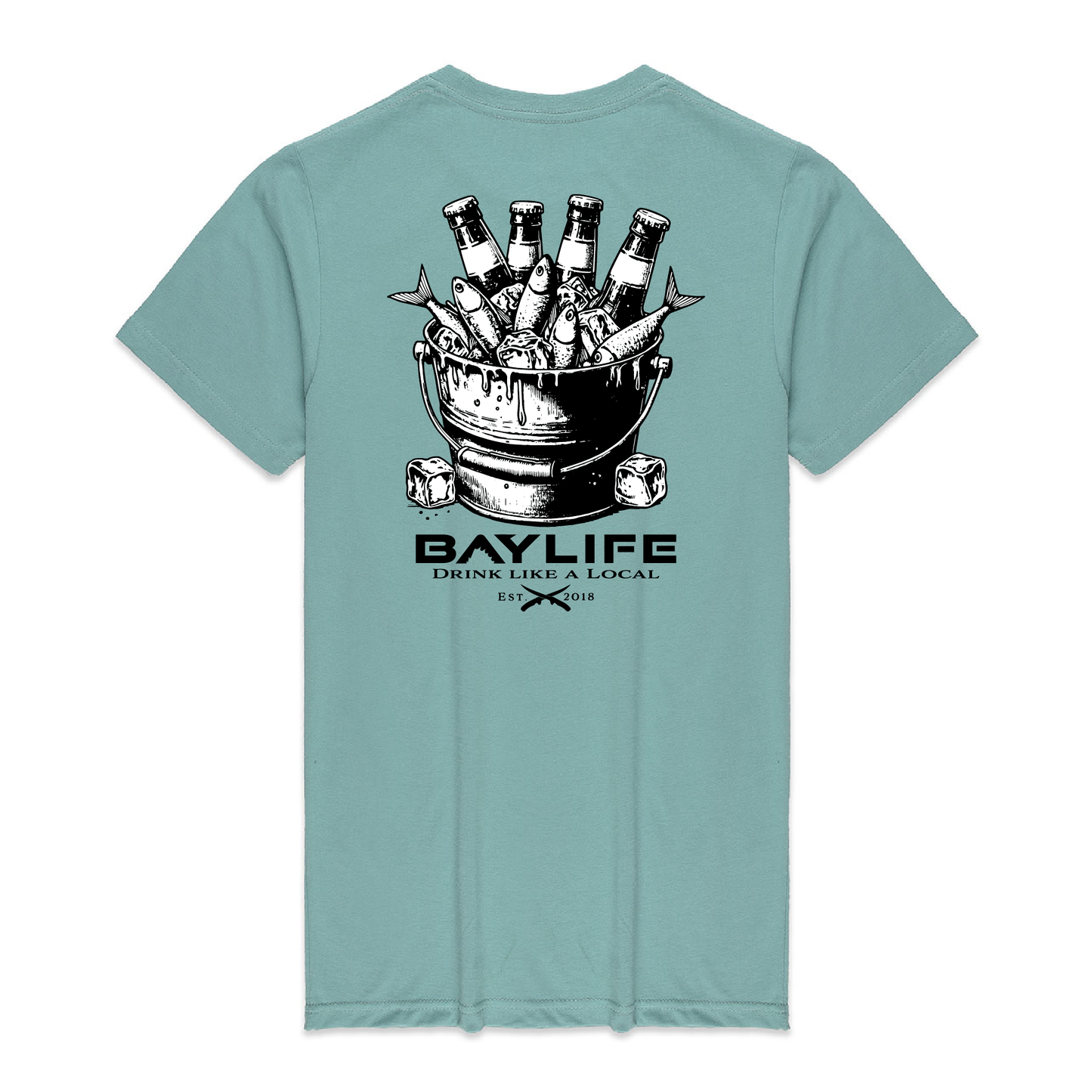 DRINK LIKE A LOCAL PREMIUM SHORT SLEEVE SHIRT | SAGE