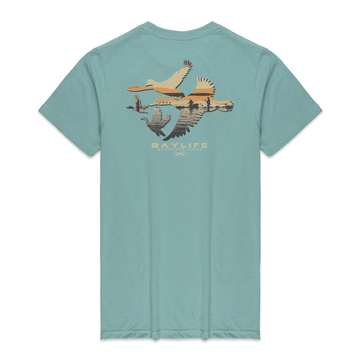 DUCKS TIL DUSK WATERFOWL SERIES PREMIUM SHORT SLEEVE SHIRT