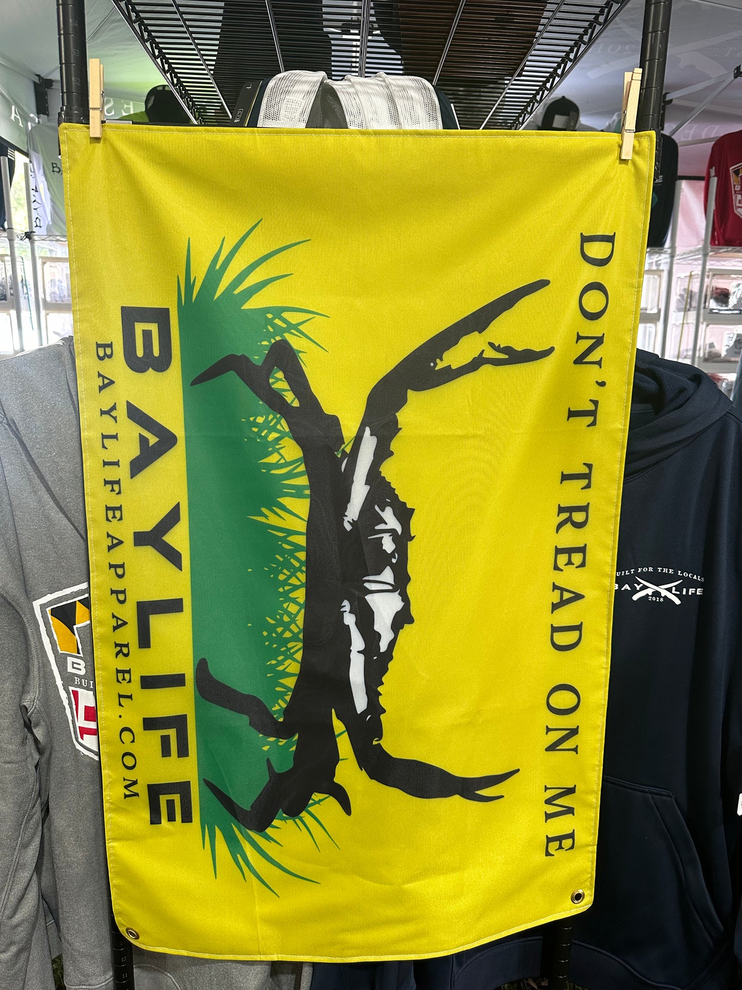 3’ x 2’ Bay Life Don’t Tread on Me Crab Flag