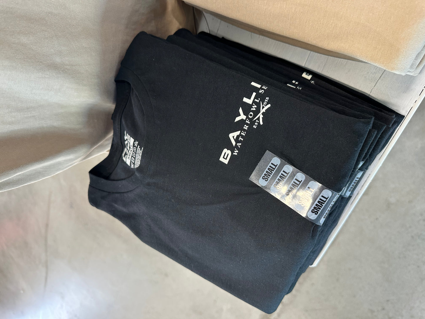KEEP THE DOGS AT BAY WATERFOWL SERIES PREMIUM SHORT SLEEVE SHIRT | BLACK
