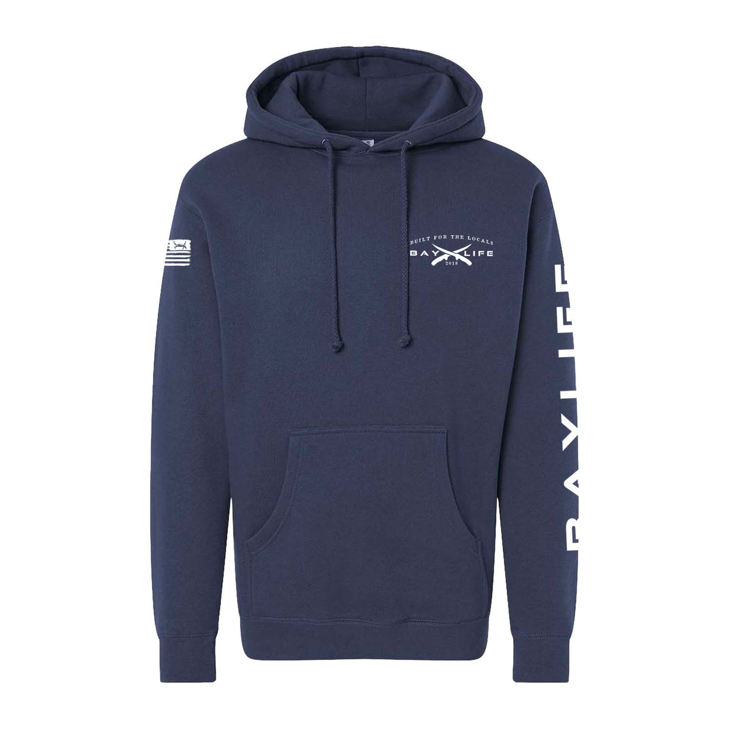 The Choptank | Premium Heavyweight Hoodie | Navy
