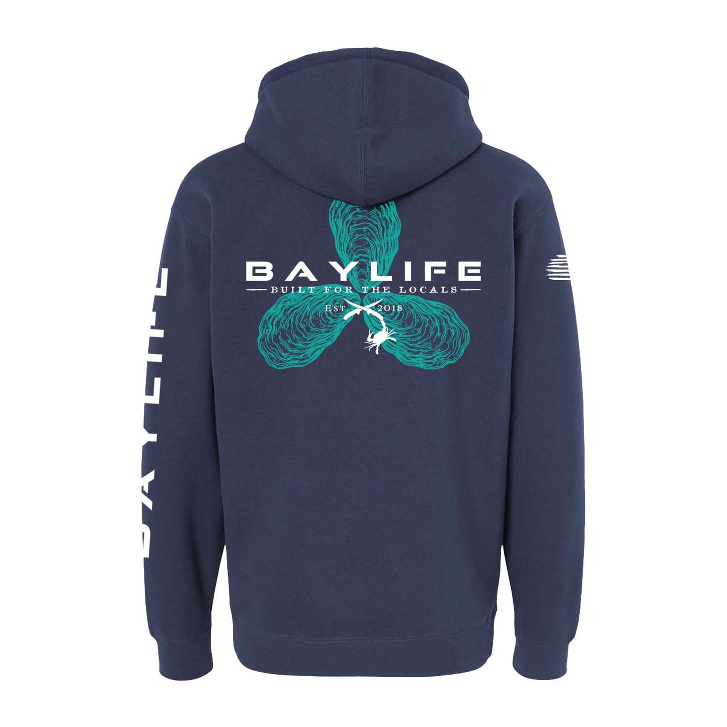 The Choptank | Premium Heavyweight Hoodie | Navy