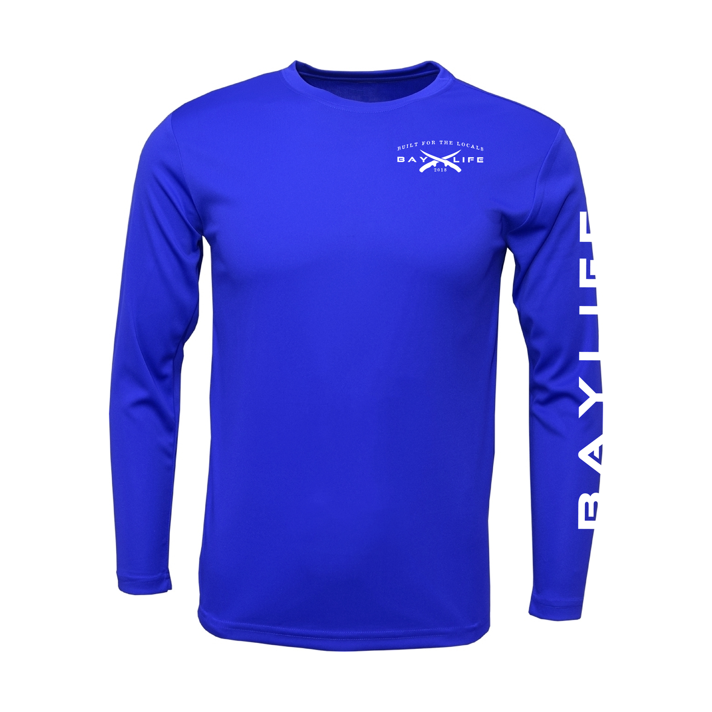 Maryland Rockfish | Performance Long Sleeve | Royal Blue