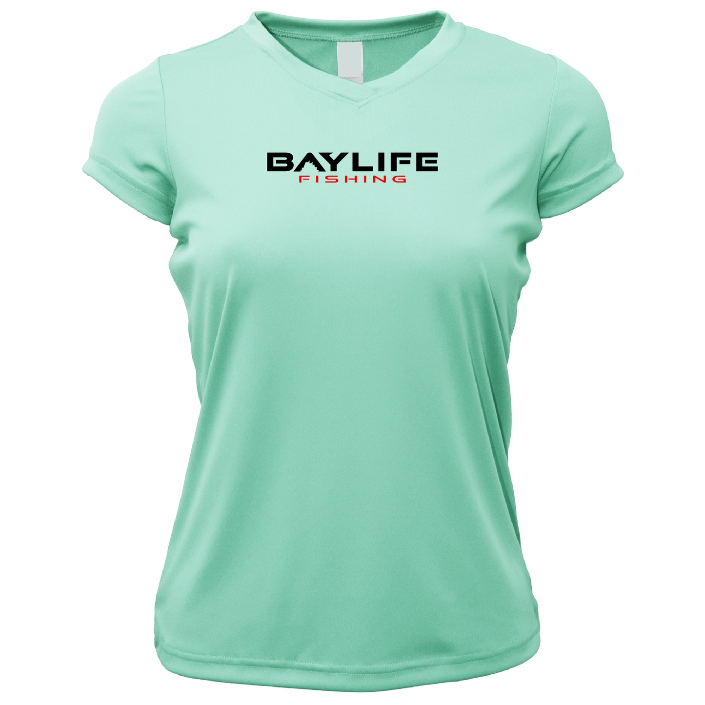 LIL' AMPS BENT RODS ROCKFISH TOURNAMENT LADIES PERFORMANCE LONG SLEEVE FISHING SHIRT | SEAFOAM