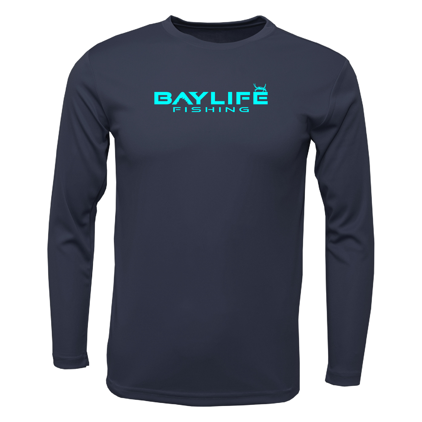YOUTH PERFORMANCE FISHING LONG SLEEVE SHIRT | NAVY