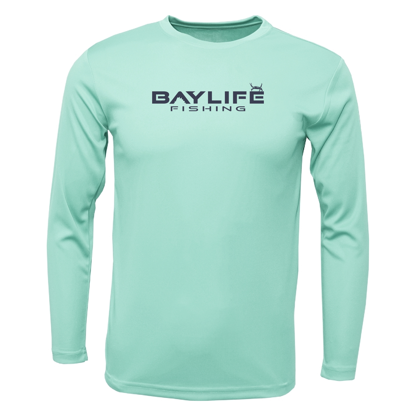 YOUTH PERFORMANCE FISHING LONG SLEEVE SHIRT | SEAFOAM