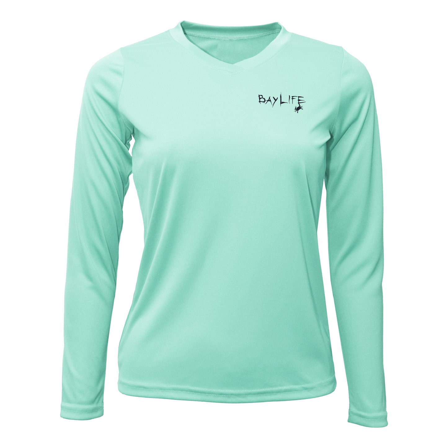 THE CHESAPEAKE LADIES PERFORMANCE FISHING LONG SLEEVE SHIRT | SEAFOAM