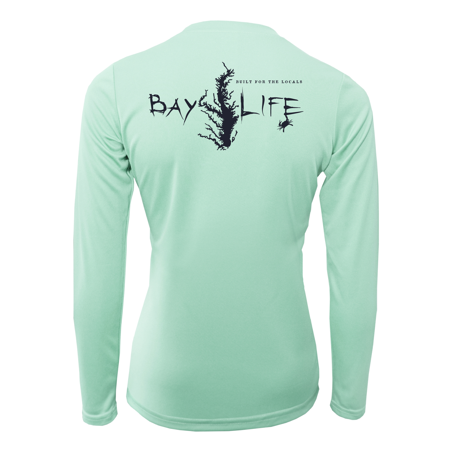 THE CHESAPEAKE LADIES PERFORMANCE FISHING LONG SLEEVE SHIRT | SEAFOAM