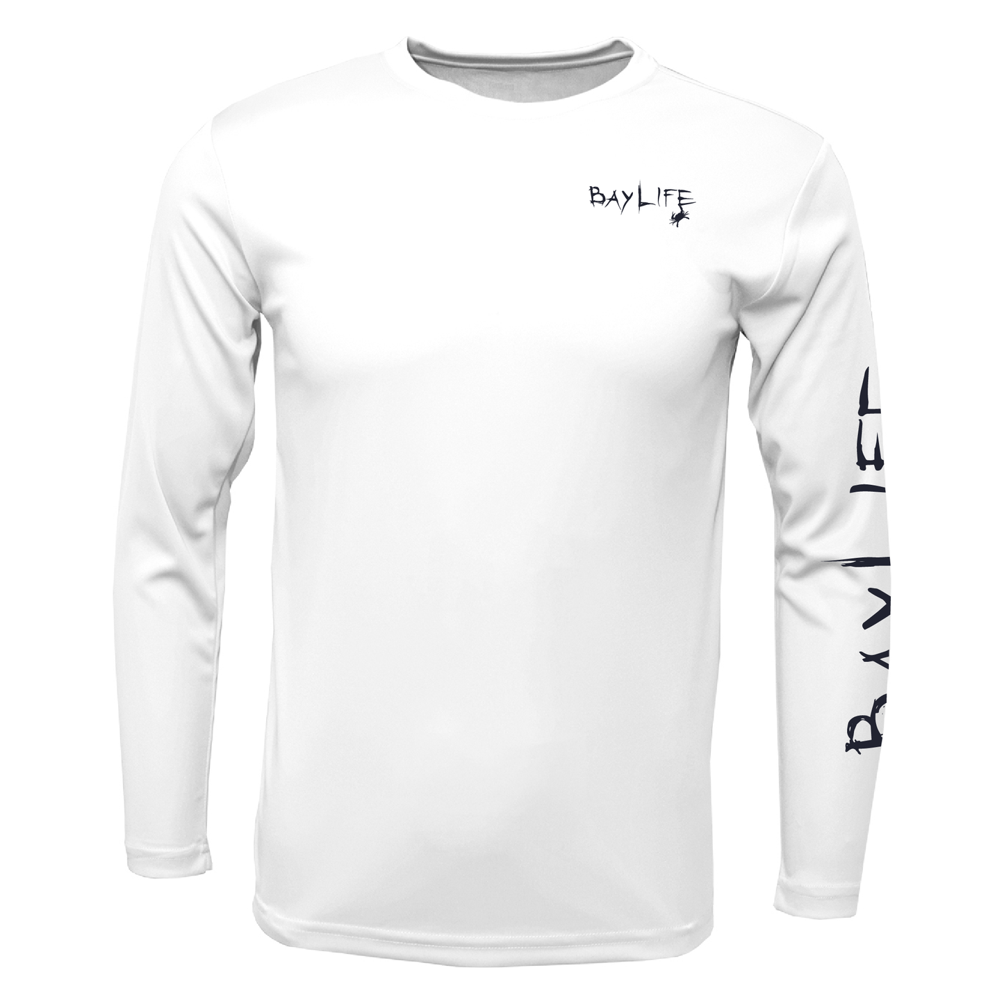 THE CHESAPEAKE PERFORMANCE FISHING LONG SLEEVE SHIRT | WHITE