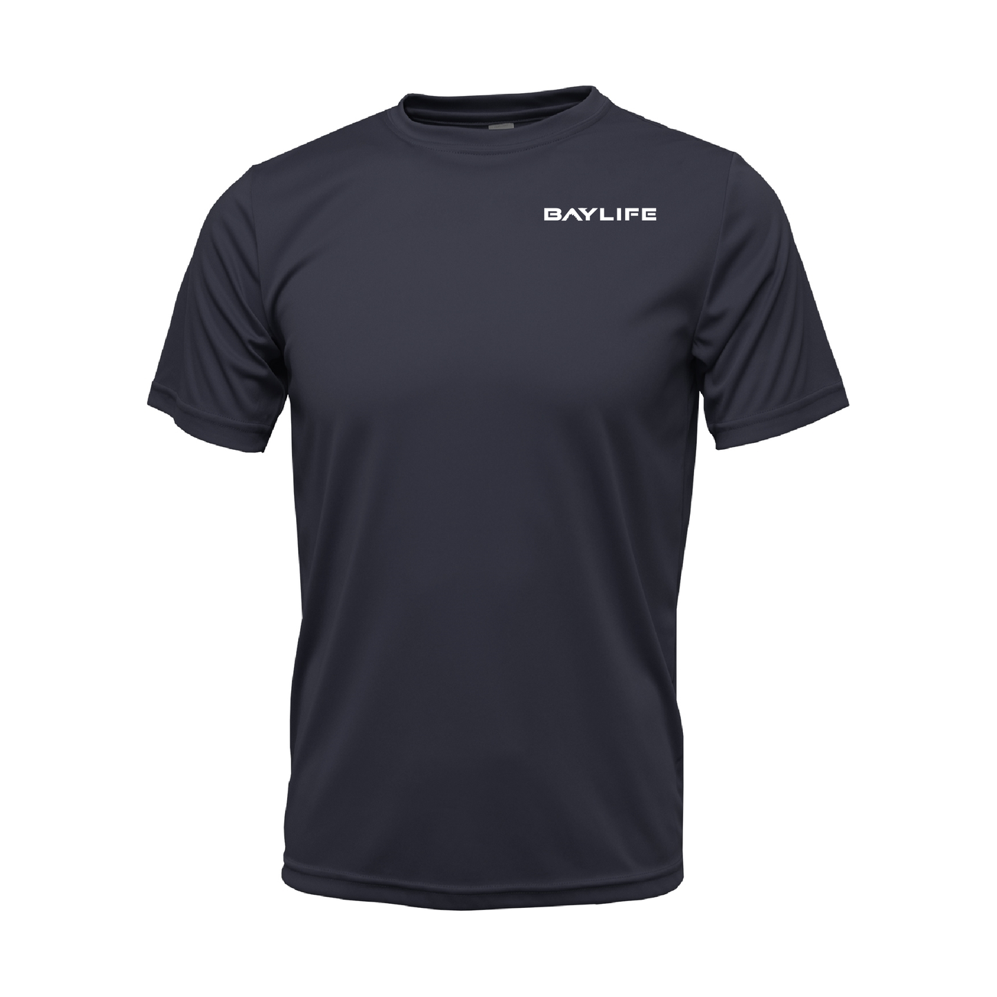 OYSTER SHOOTERS PERFORMANCE FISHING SHORT SLEEVE SHIRT | NAVY