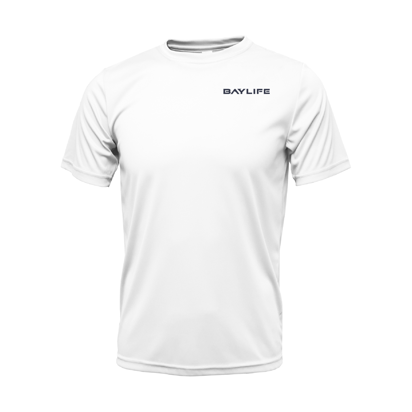 OYSTER SHOOTERS PERFORMANCE FISHING SHORT SLEEVE SHIRT | WHITE