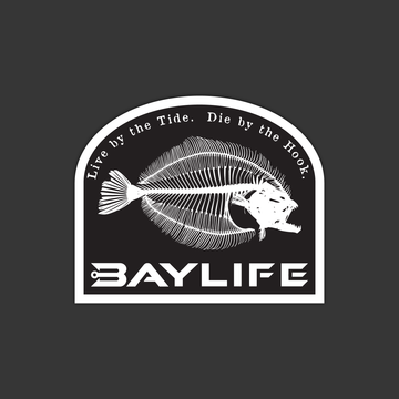 Bay Life Sticker | Flounder