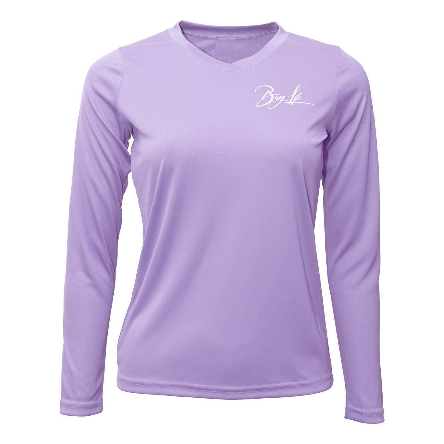 MARLIN MAIDEN LADIES PERFORMANCE FISHING LONG SLEEVE SHIRT | LILAC