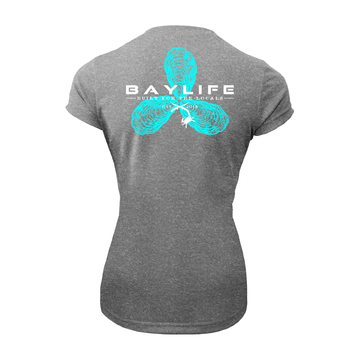 OYSTER PROPELLER LADIES PERFORMANCE FISHING SHORT SLEEVE SHIRT