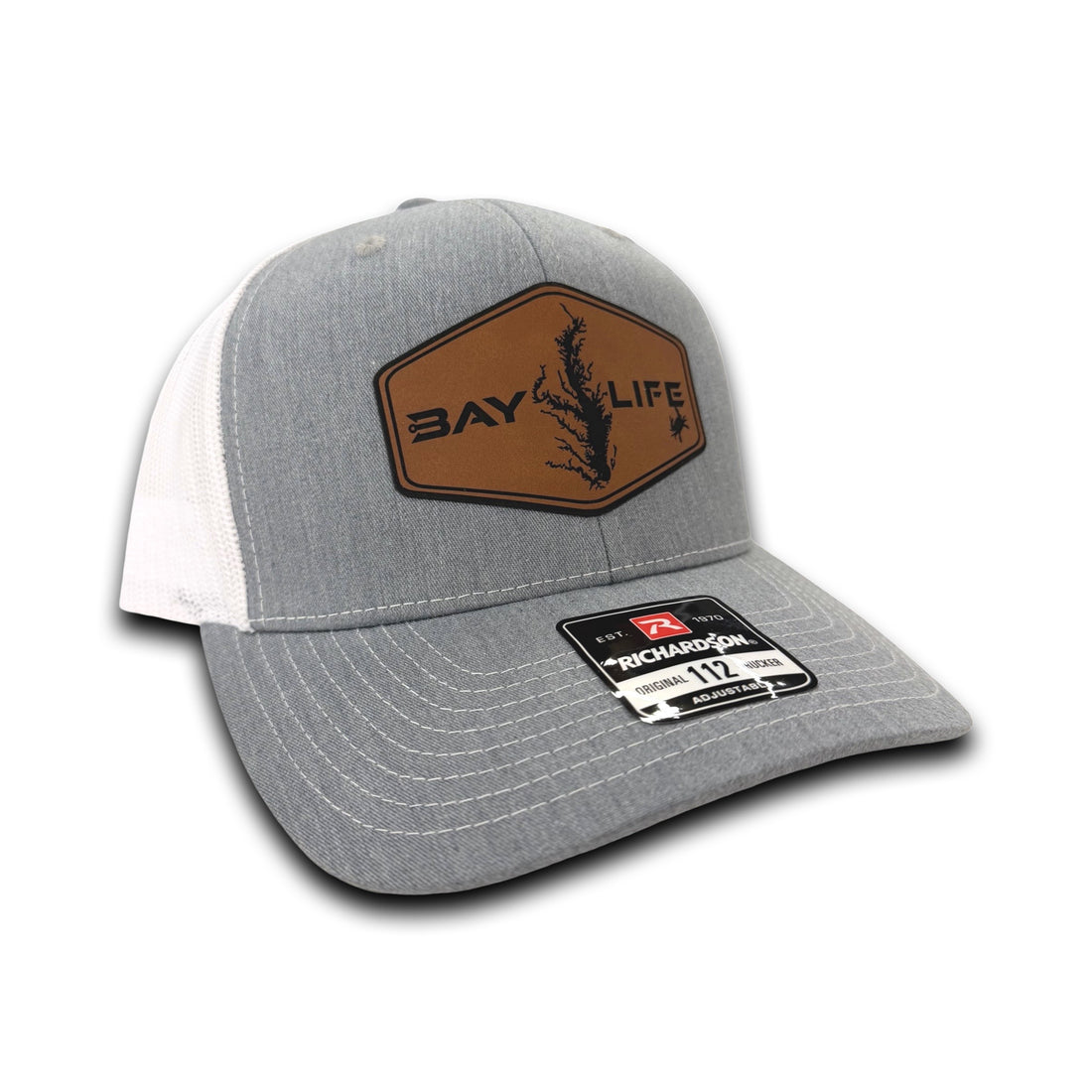 THE CHESAPEAKE HAT | GREY/WHITE
