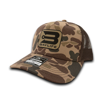 BAYLIFE “B” HAT | BARK DUCK CAMO