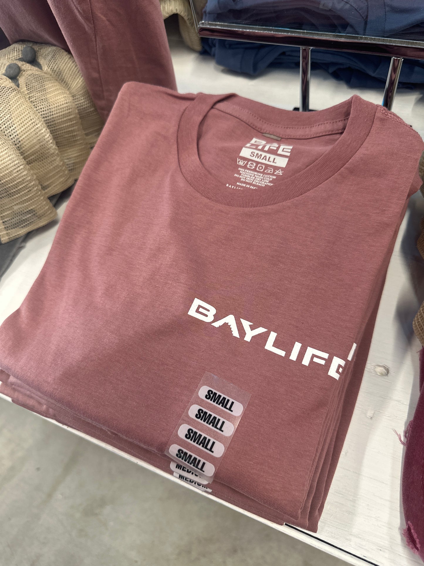 OC BRAND HOUSE FISH TAIL PREMIUM SHORT SLEEVE SHIRT | DUSTY ROSE