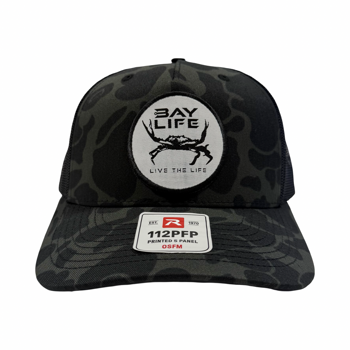 CRAB HAT | BLACK DUCK CAMO
