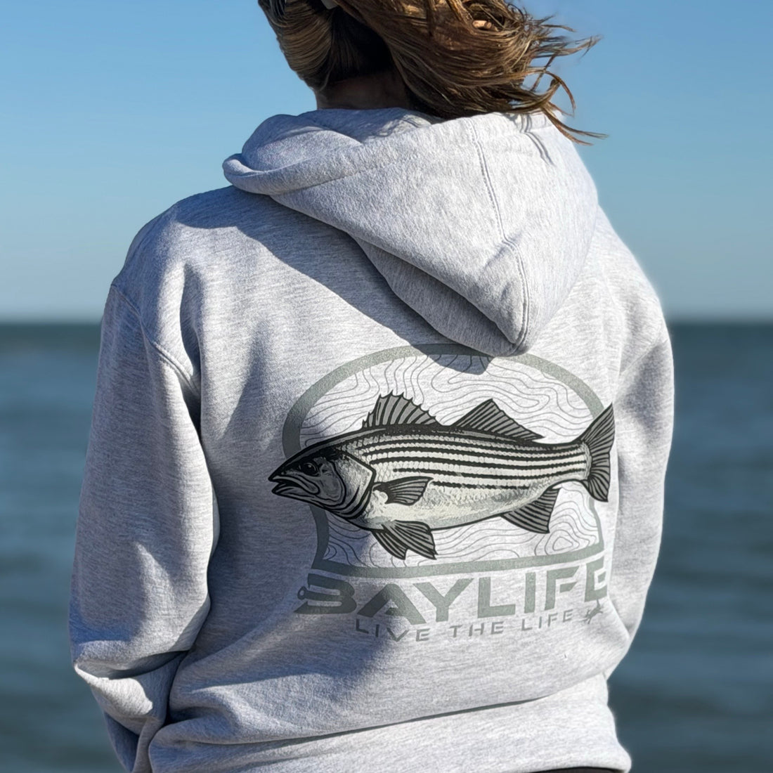 TOPO STRIPER PREMIUM FLEECE HOODIE