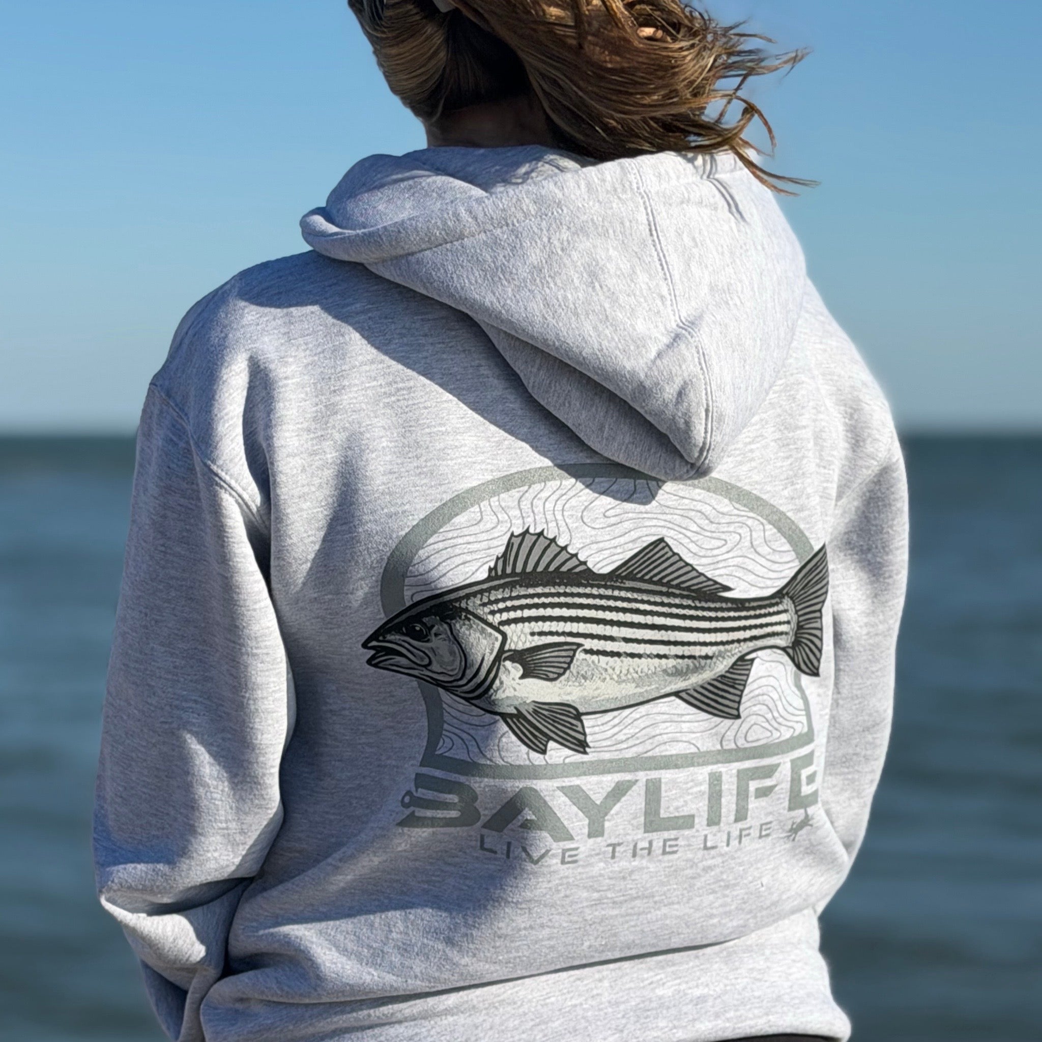 TOPO STRIPER PREMIUM FLEECE HOODIE