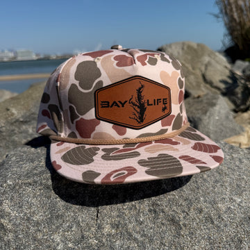 GRAMPS CHESAPEAKE HAT | HARVEST DUCK CAMO/BROWN ROPE