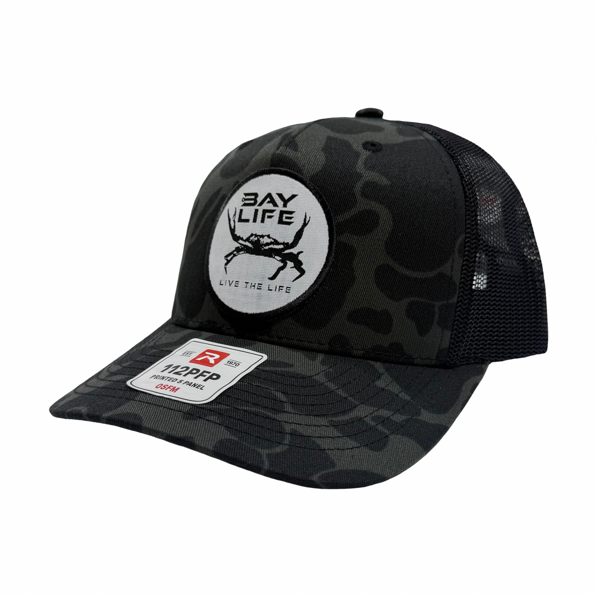 CRAB HAT | BLACK DUCK CAMO
