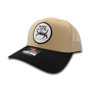 BAYLIFE CRAB HAT | KHAKI/BLACK