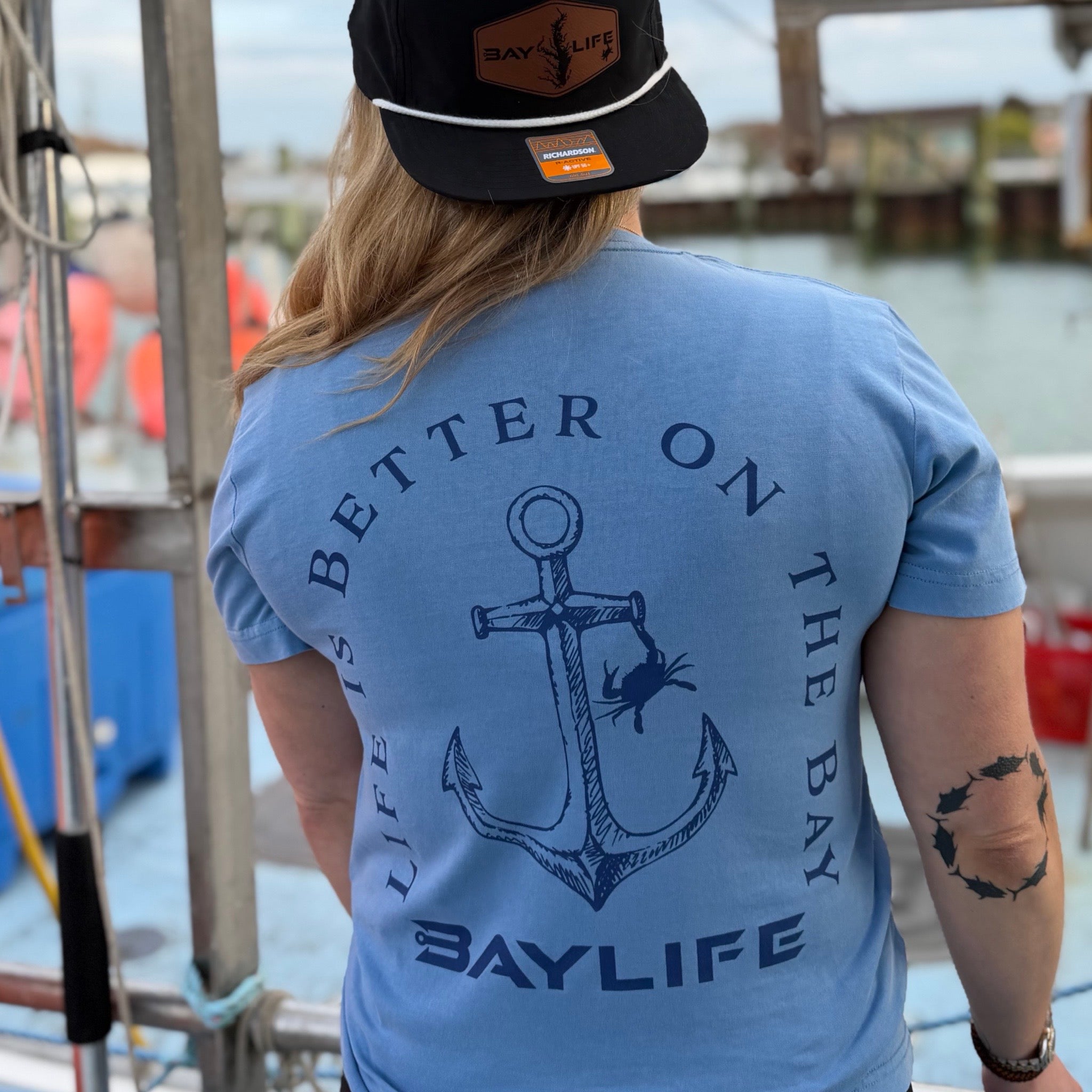 LIFE IS BETTER ON THE BAY PREMIUM COTTON TEE
