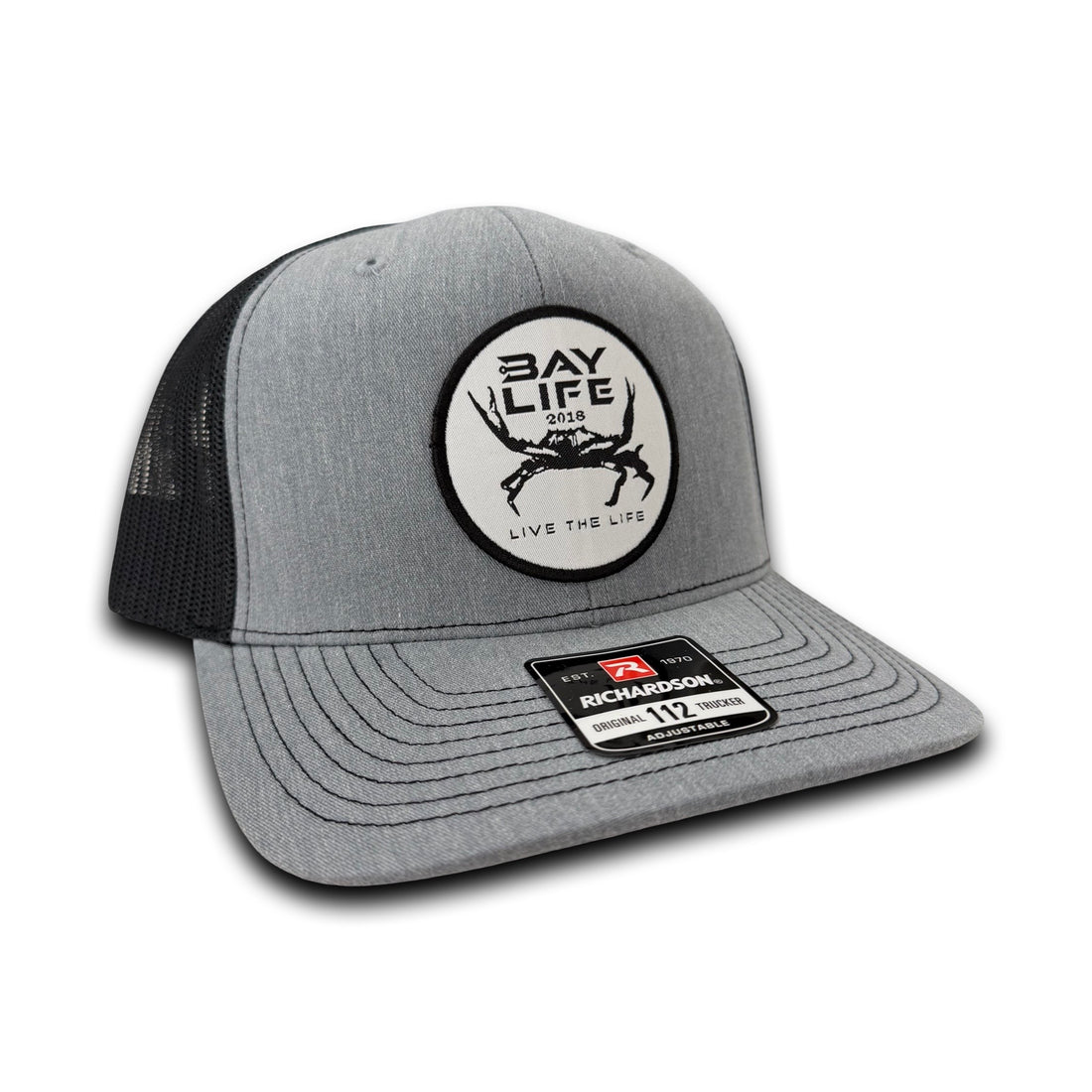 BAYLIFE CRAB HAT | HEATHER GREY/BLACK