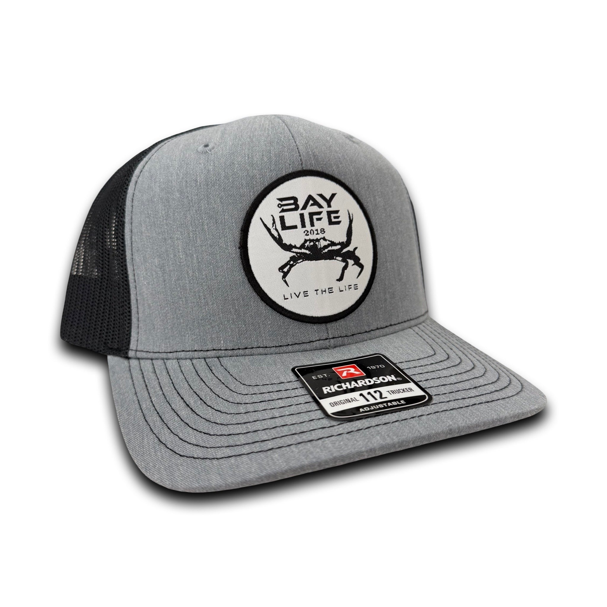 BAYLIFE CRAB HAT | HEATHER GREY/BLACK