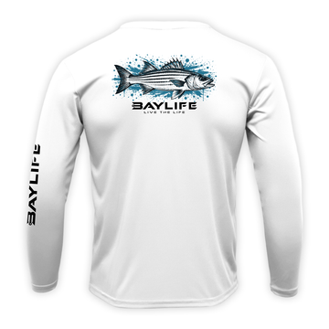 STRIPED CHAOS UPF 50+ PERFORMANCE SUN SHIRT