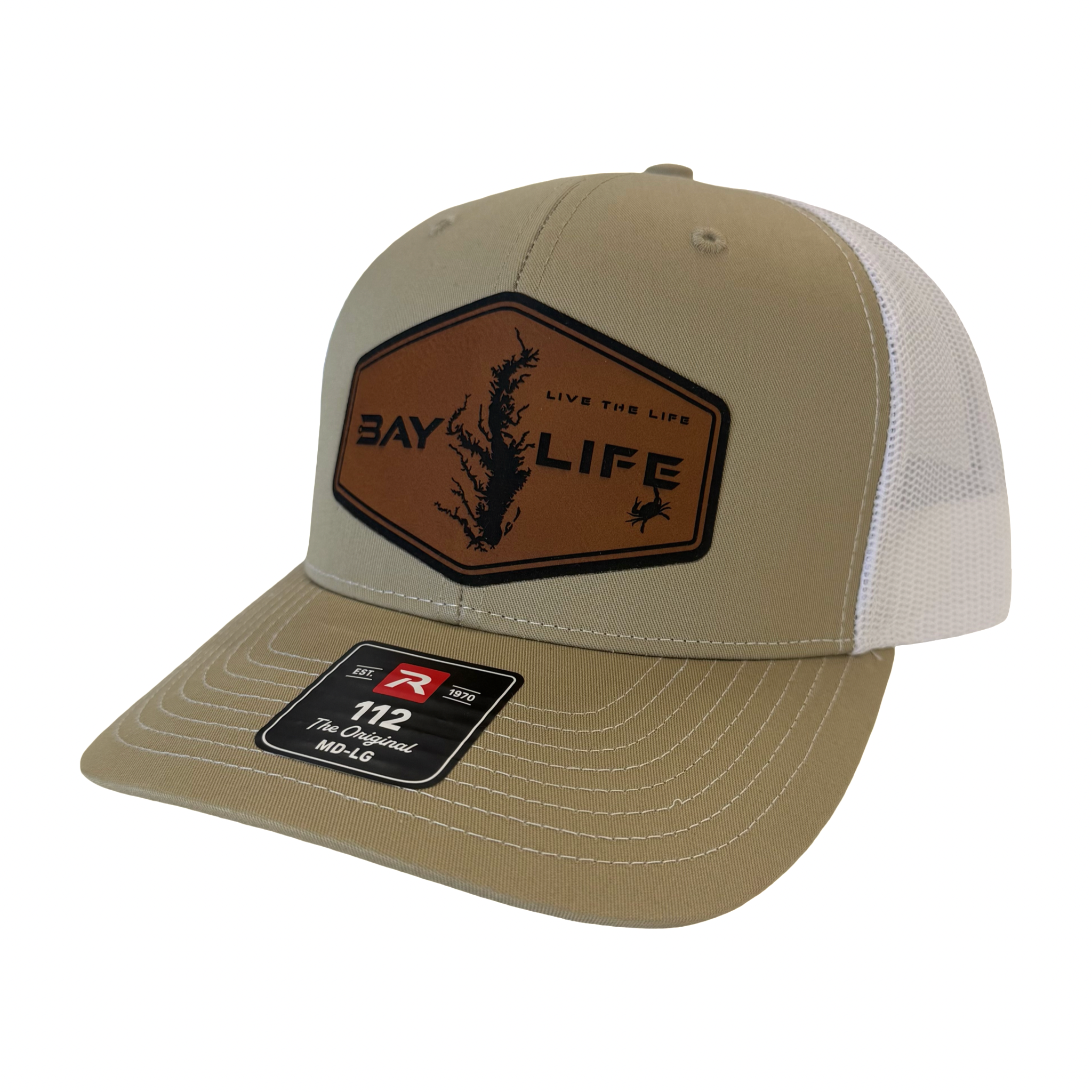 CHESAPEAKE HAT | KHAKI/WHITE
