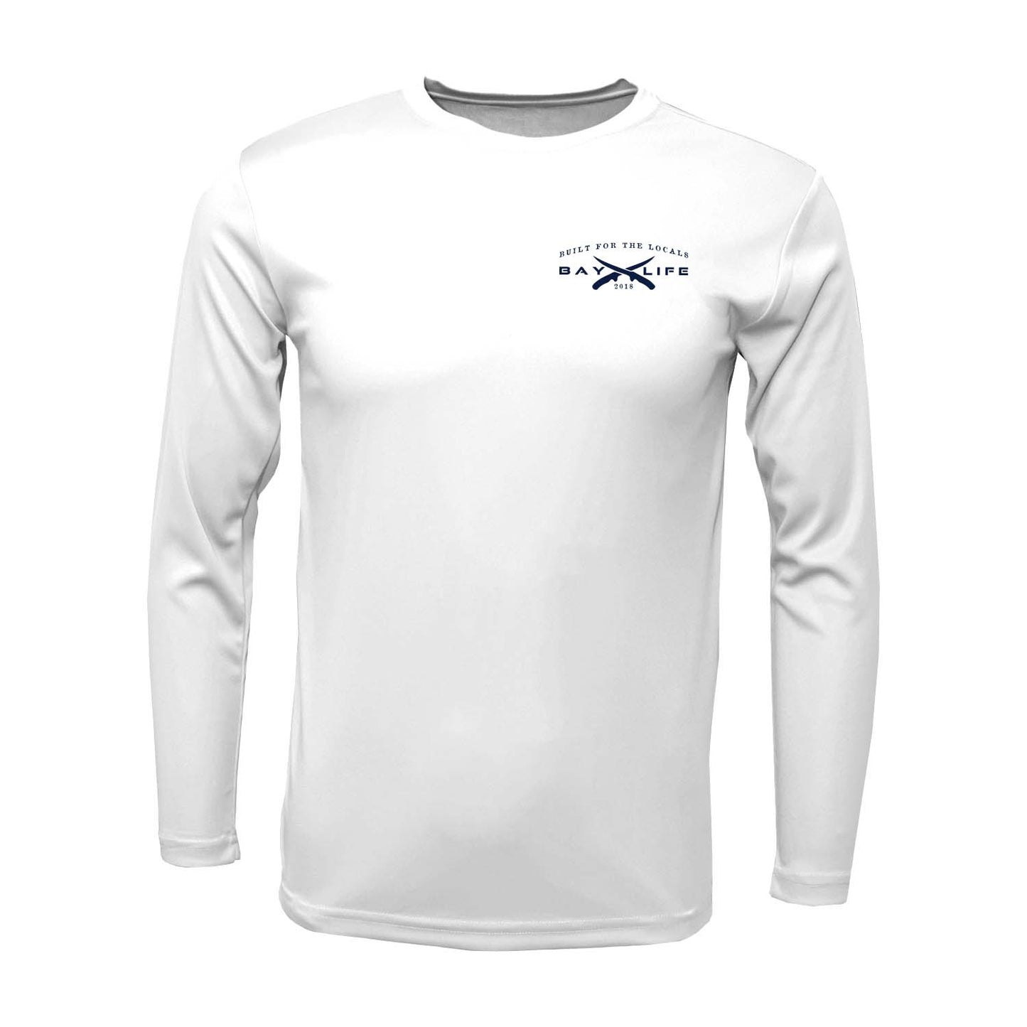 The Naptown | UPF 50+ Performance Fishing Shirt | White