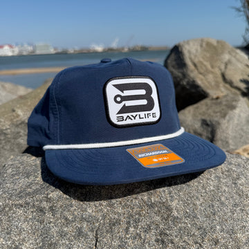 GRAMPS ANCHORHOOK HAT | NAVY/WHITE ROPE