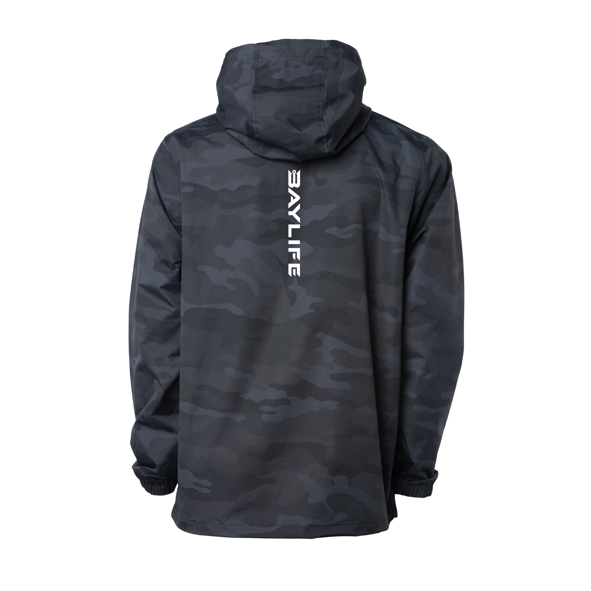 THE SQUALL ANORAK JACKET - BLACK CAMO