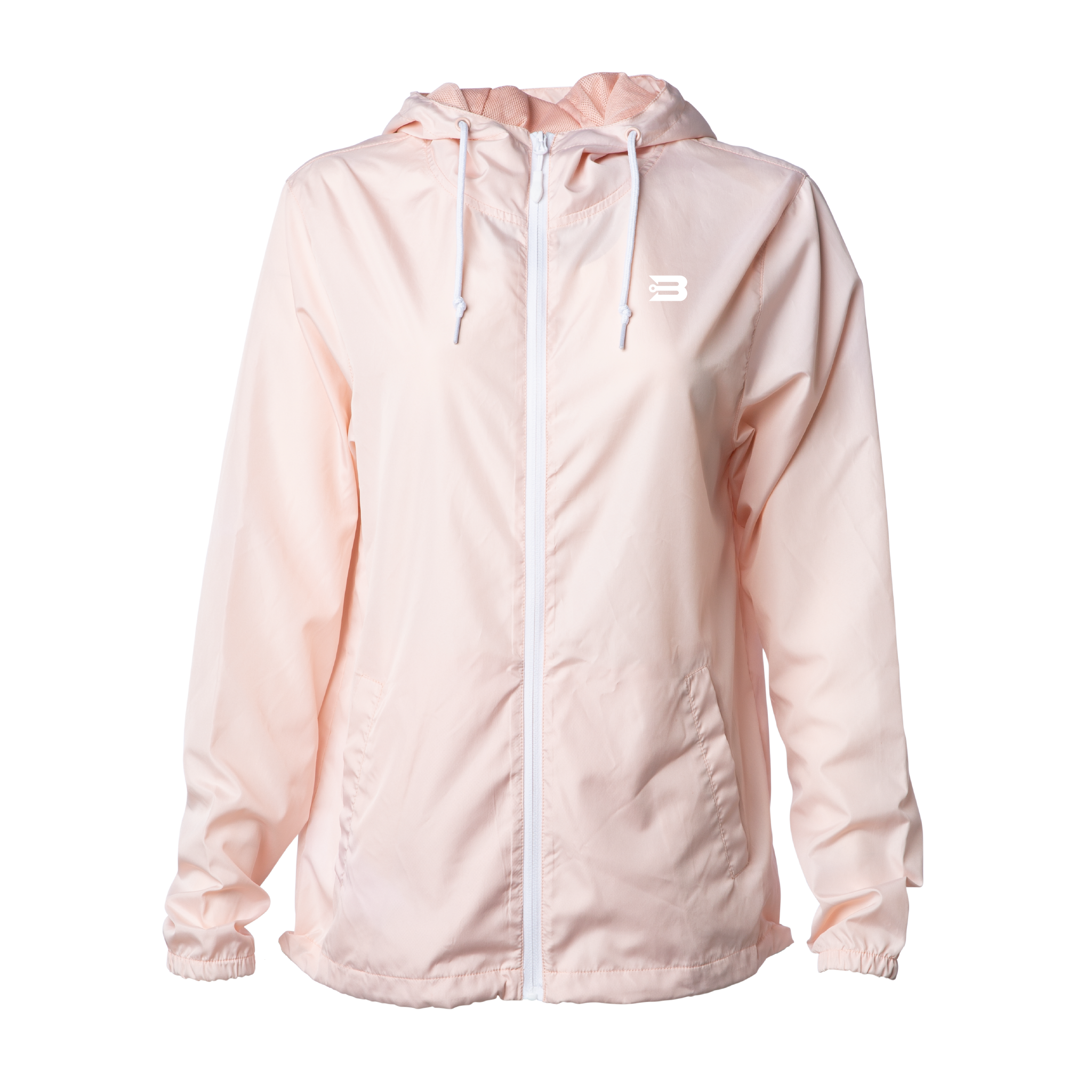 CROSSWINDS WINDBREAKER JACKET - BLUSH