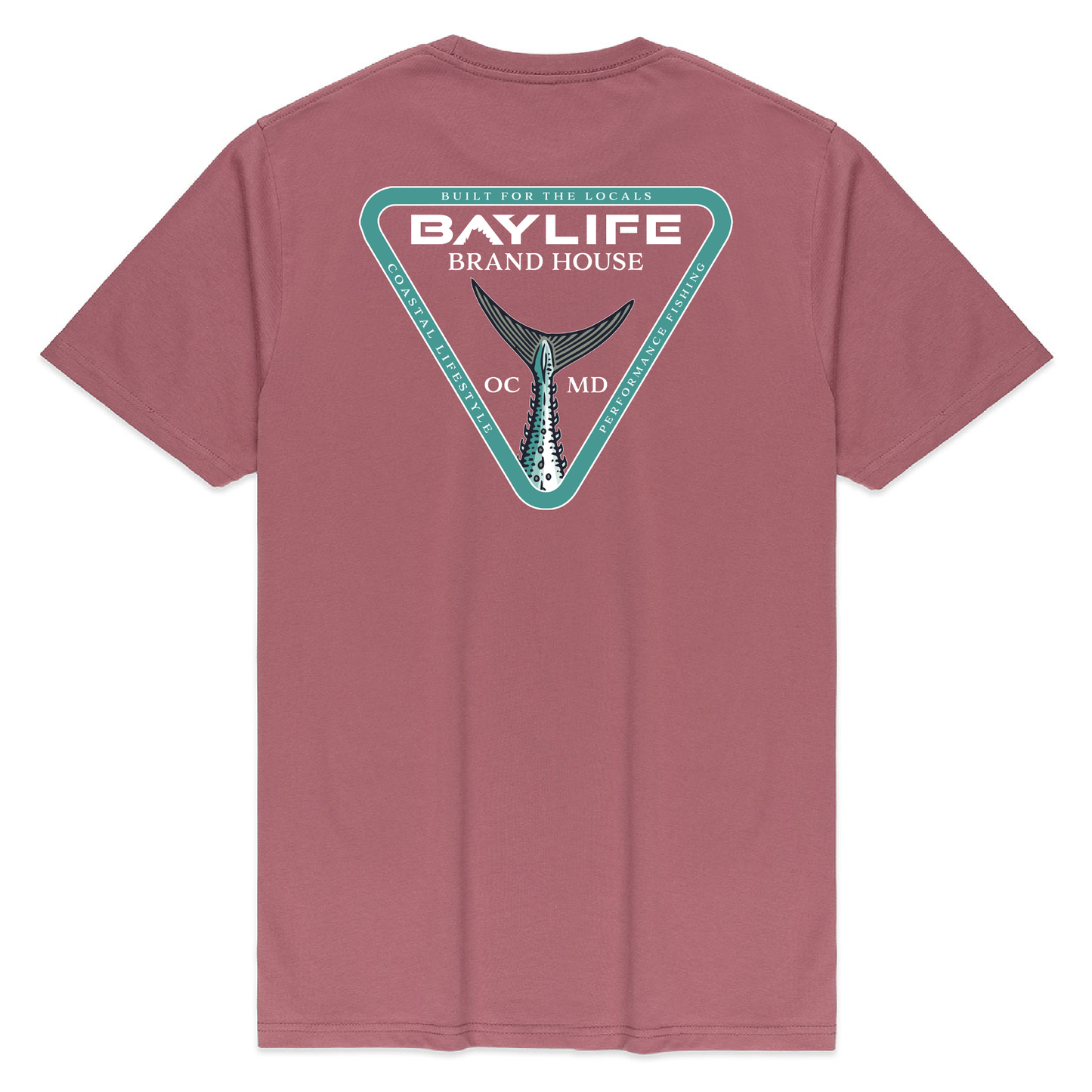 OC BRAND HOUSE FISH TAIL PREMIUM SHORT SLEEVE SHIRT | DUSTY ROSE
