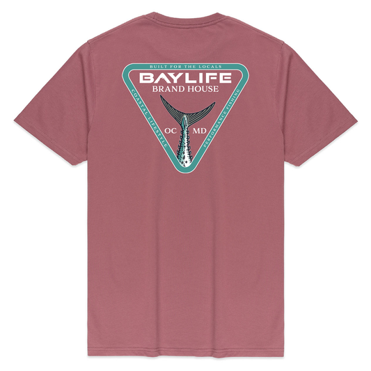 OC BRAND HOUSE FISH TAIL PREMIUM SHORT SLEEVE SHIRT | DUSTY ROSE