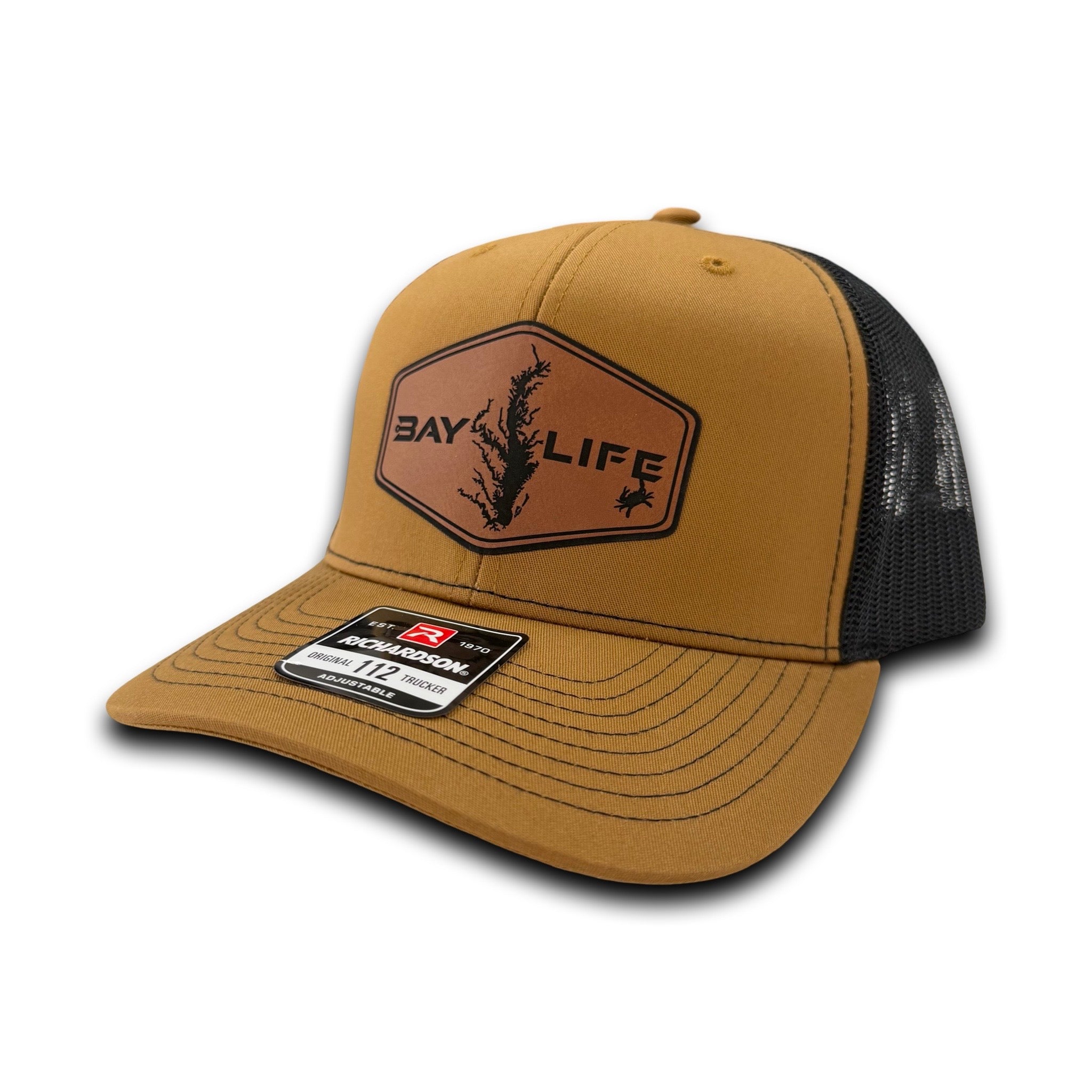 THE CHESAPEAKE HAT | CARAMEL/BLACK