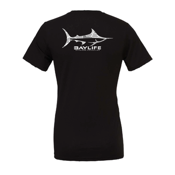 WHITE CAMO MARLIN SIGNATURE TEE
