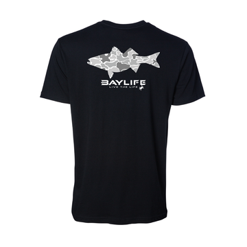 CAMO ROCKFISH SIGNATURE TEE