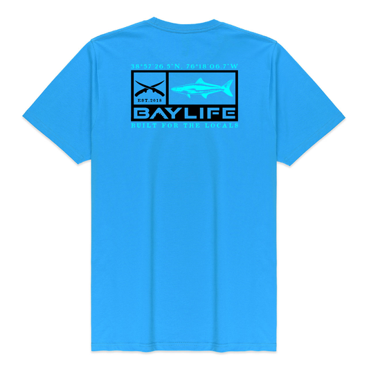 KIPTOPEKE COBIA PREMIUM SHORT SLEEVE SHIRT | SAPPHIRE