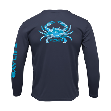 CRAB CAMO PERFORMANCE LONG SLEEVE