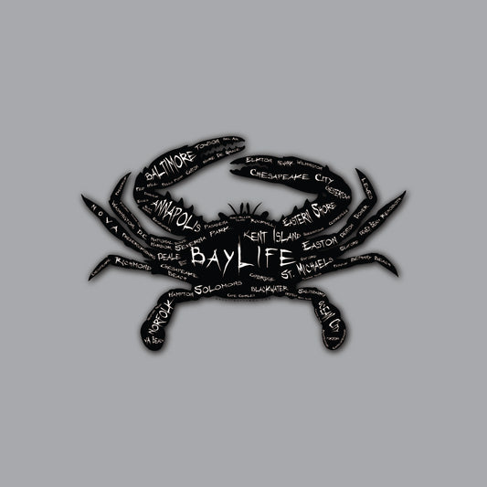 All-Weather Vinyl Sticker | Crabtowns of the Bay