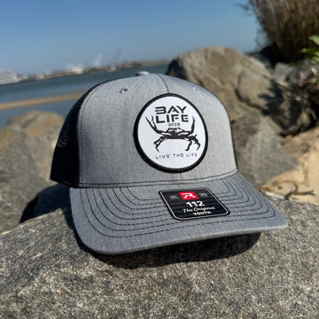 YOUTH CRAB HAT | HEATHER GREY