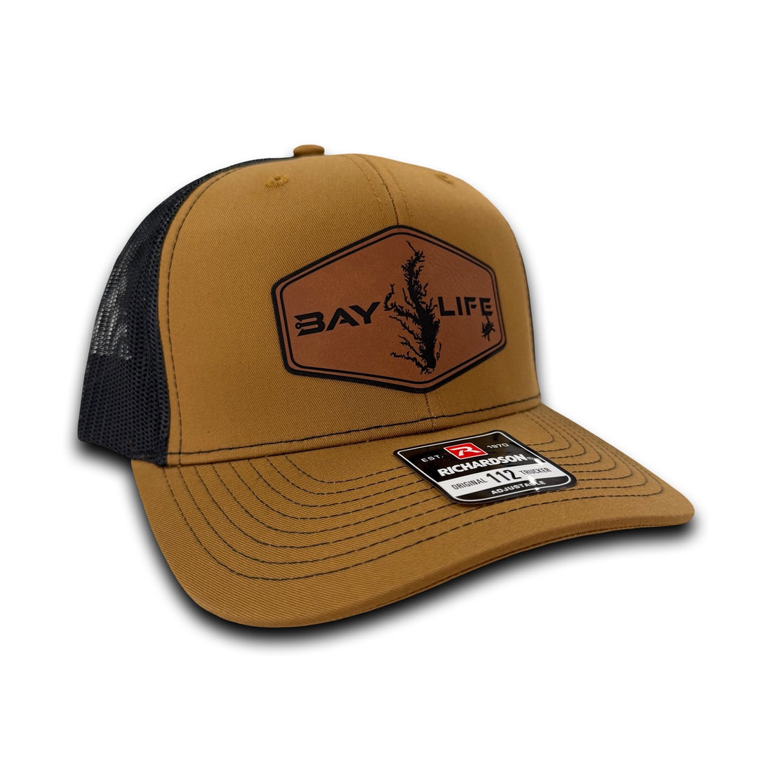 THE CHESAPEAKE HAT | CARAMEL/BLACK